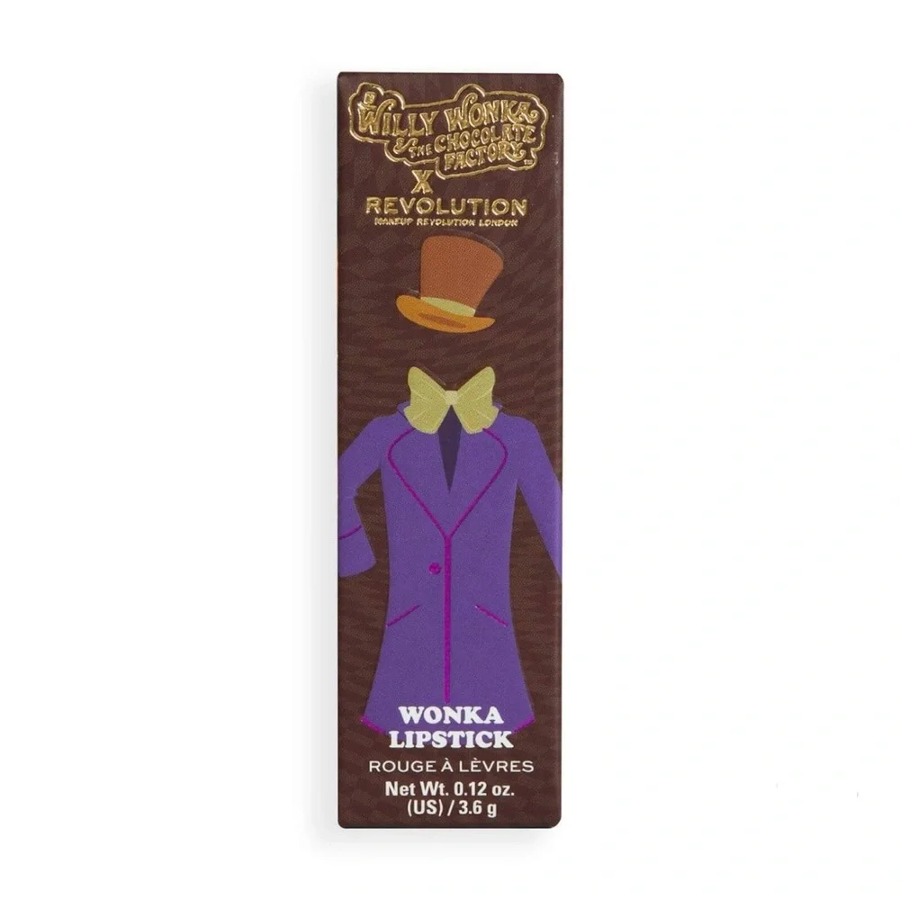 Revolution x Willy Wonka Chocolate Lipstick